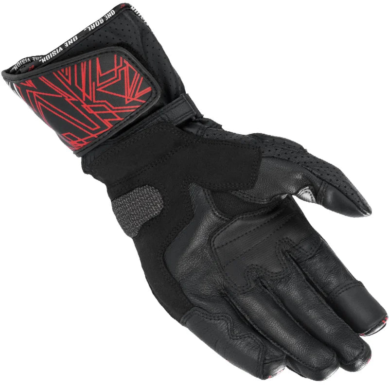 Alpinestars SP-8 Caña Larga Negro Rojo - Vista 2