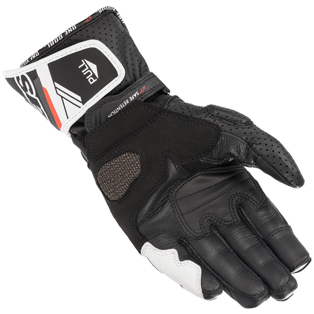 Alpinestars SP-8 Caña Larga Negro Blanco - Vista 2