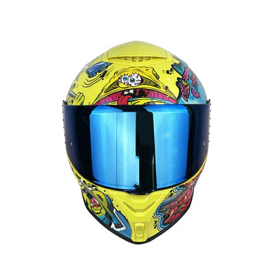 Casco Moto Edge Bob Esponja