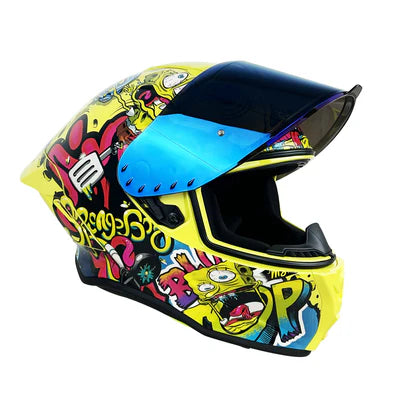 Casco Moto Edge Bob Esponja