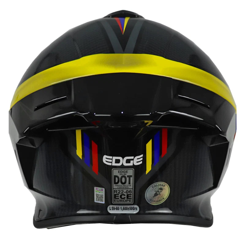 Casco Edge Shanghai Colombia Negro