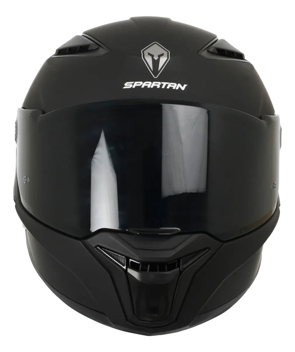 Casco Moto Spartan Panther SV Solid Negro Mate - Vista 4
