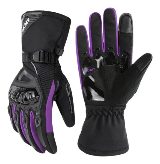 Guantes Impermeables Puizzance WPZ14 Negro/Morado