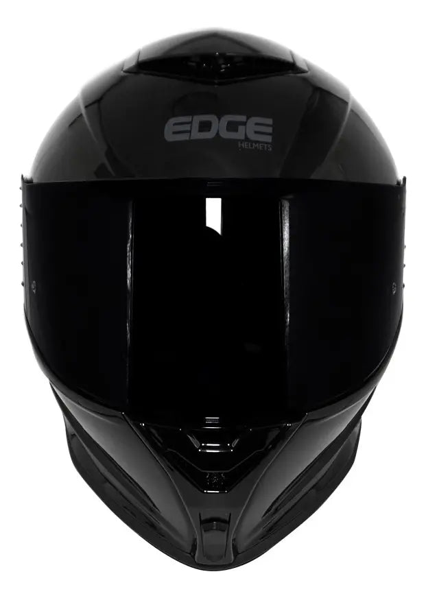Casco Integral Edge Shanghai Negro Brillante - Vista 3