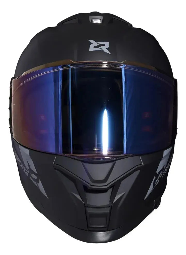 Casco Integral X-Sports X-162 Negro Mate Spoiler - Vista 4