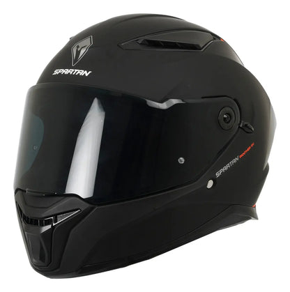 Casco Moto Spartan Panther SV Solid Negro Mate - Vista 3