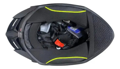 Casco Integral Edge Shanghai Negro - Vista 2