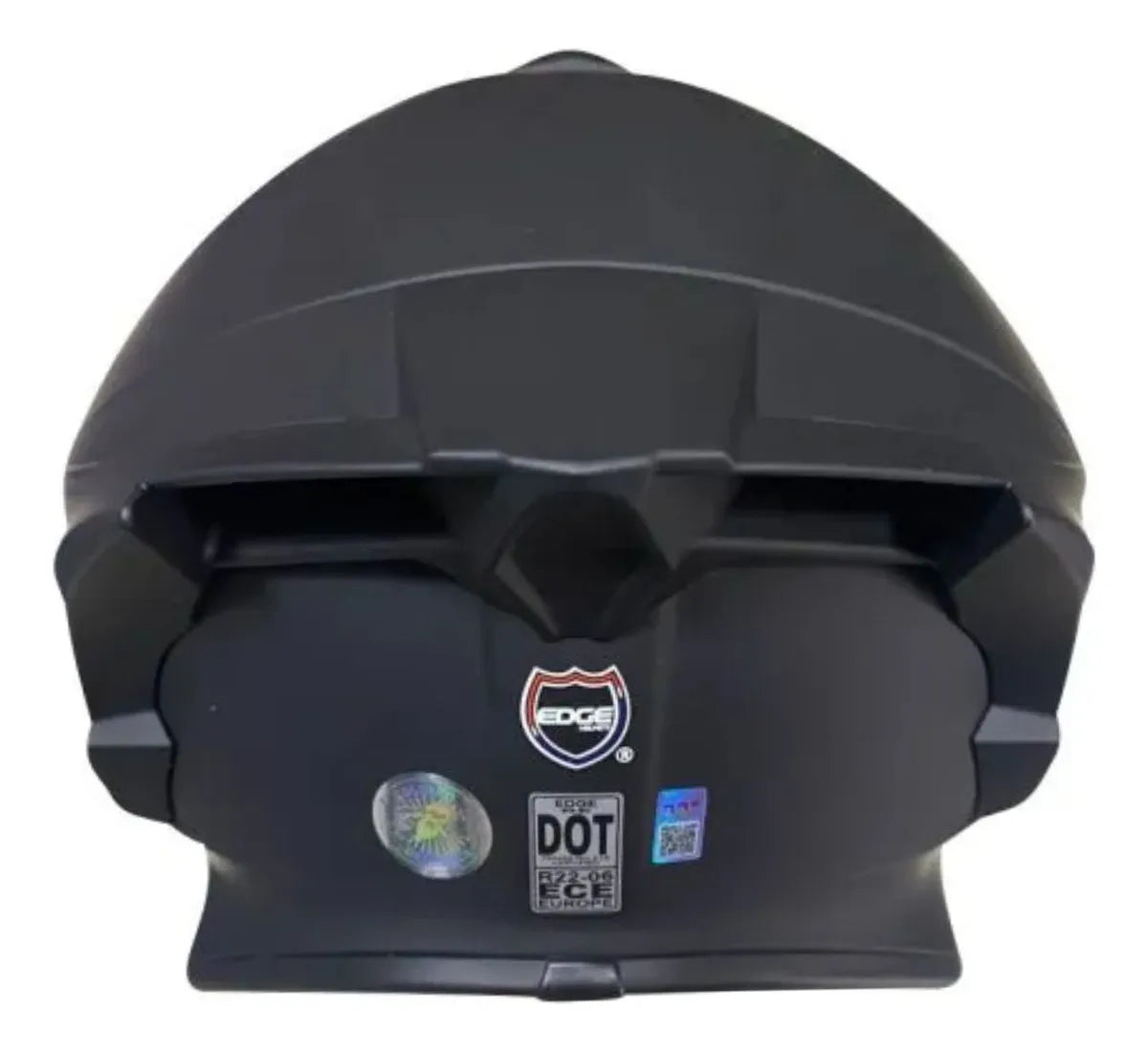 Casco Integral Edge Shanghai Negro - Vista 4