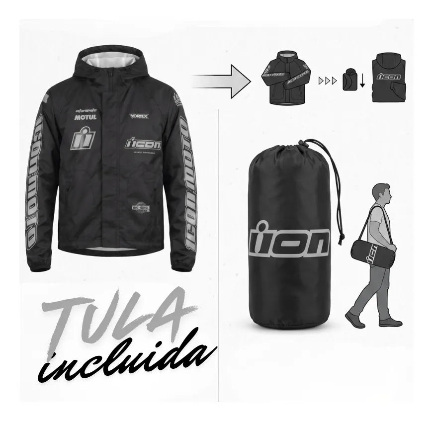 Chaqueta Icon PDX Mujer Morada - Vista 3