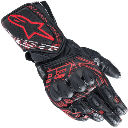 Alpinestars SP-8 Caña Larga Negro Rojo - Principal
