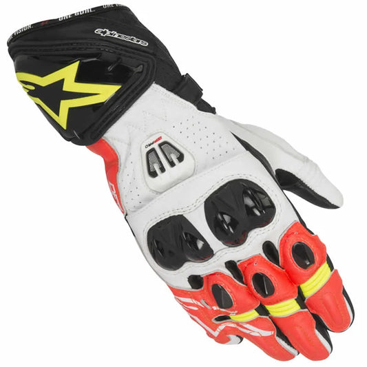 Guantes Alpinestars GP Pro Blanco Naranja