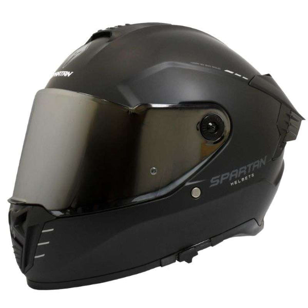 Casco Spartan Hawk EVO SV Negro - Vista Principal