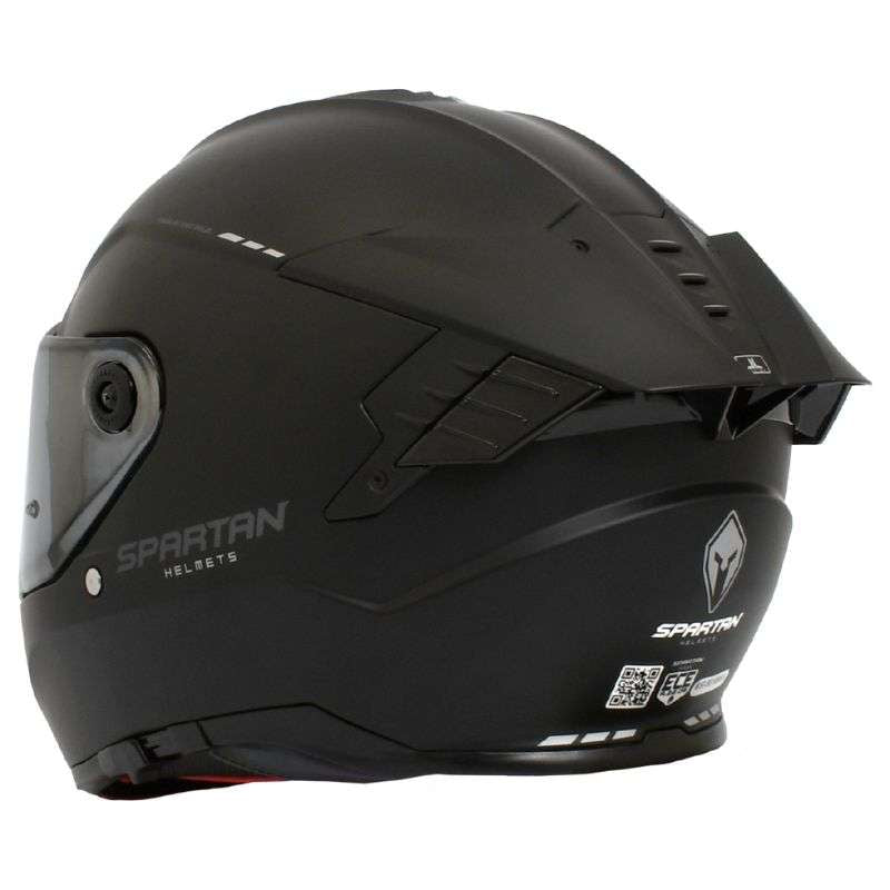 Casco Spartan Hawk EVO SV Negro - Vista 5