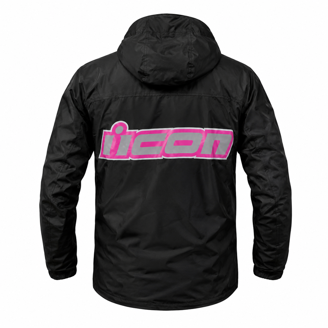 Chaqueta Icon PDX Mujer Rosada - Espalda