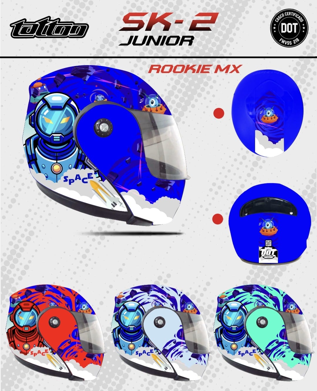 Casco Tattoo SK-2 Trooper