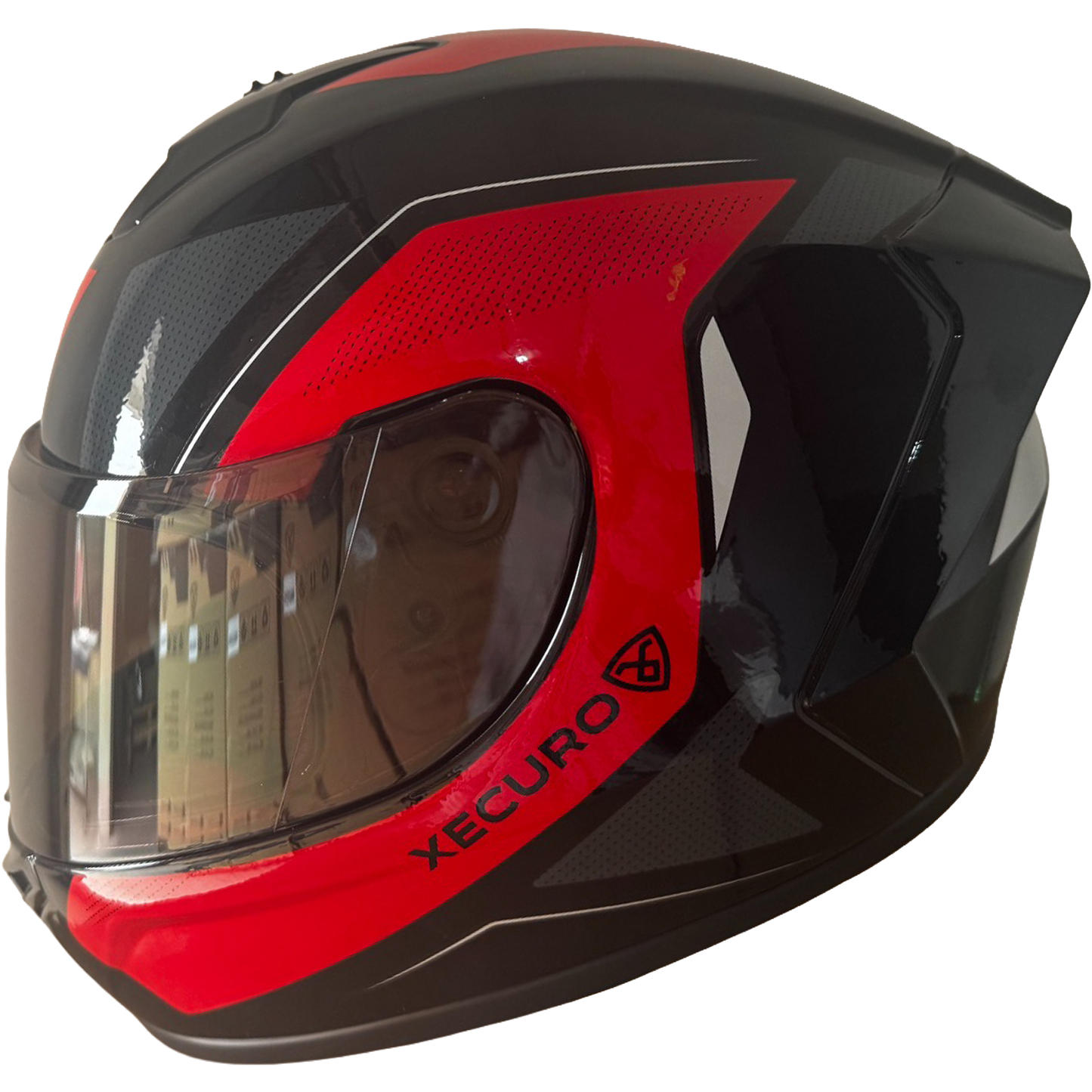 Casco Xecuro XR-918 Negro Rosa