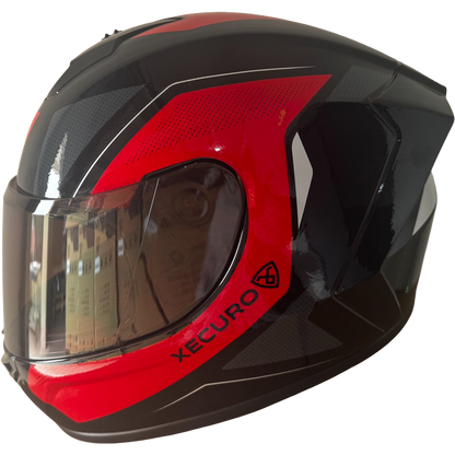 Casco Xecuro XR-918 Negro Rosa