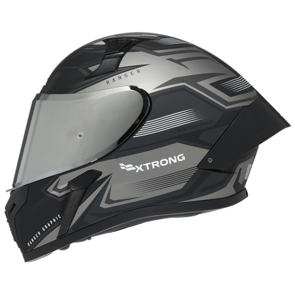 Casco Xtrong XTR-Ranger Suzuka Gris Mate Visor Plateado - Principal