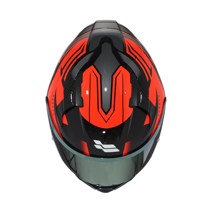 Casco Xtrong XTR-Ranger Suzuka Naranja Brillo - Vista 3