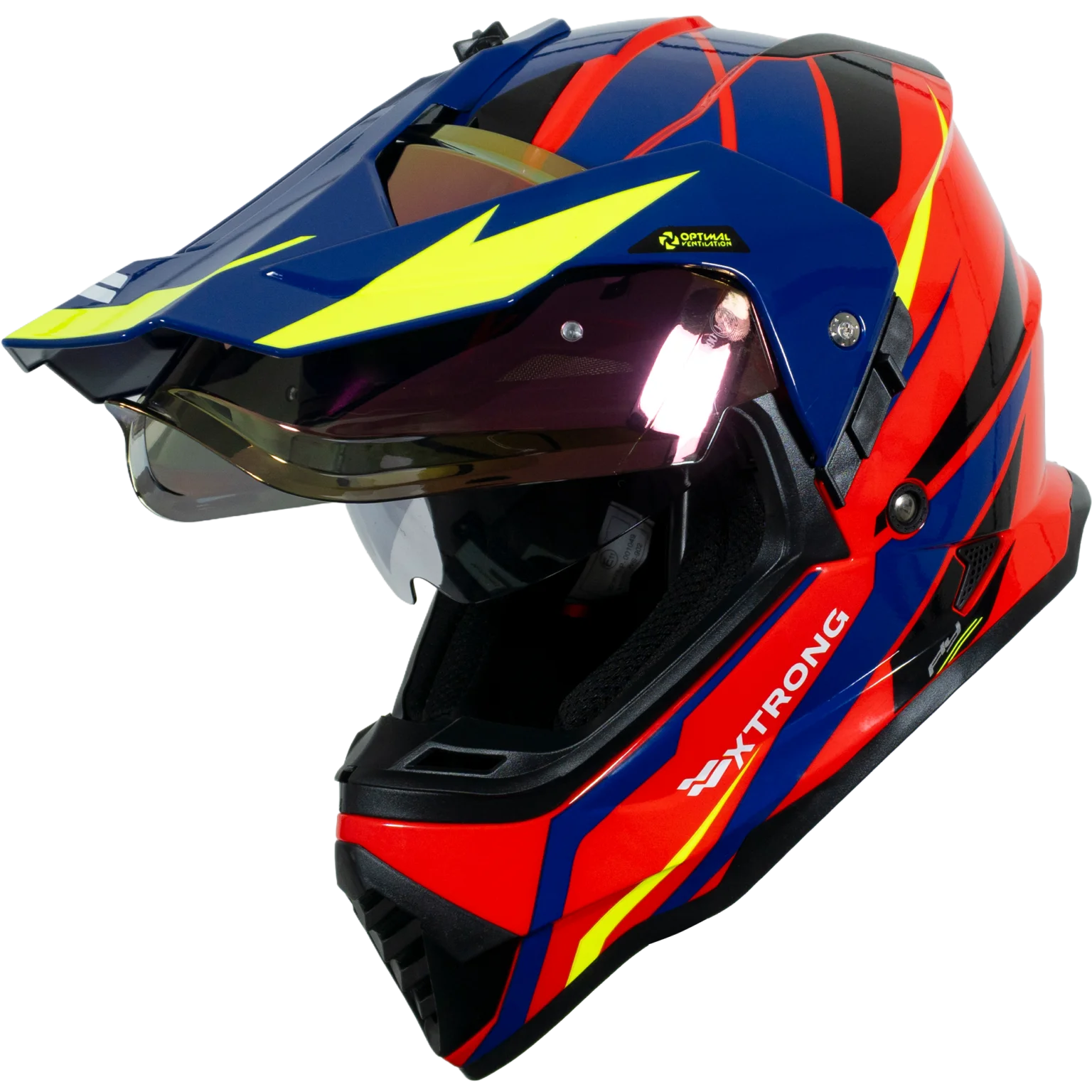 Xtrong XTR-902 FLY Rojo Azul Brillo - Principal