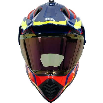 Xtrong XTR-902 FLY Rojo Azul Brillo - Vista 3