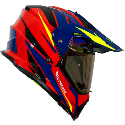 Xtrong XTR-902 FLY Rojo Azul Brillo - Vista 2