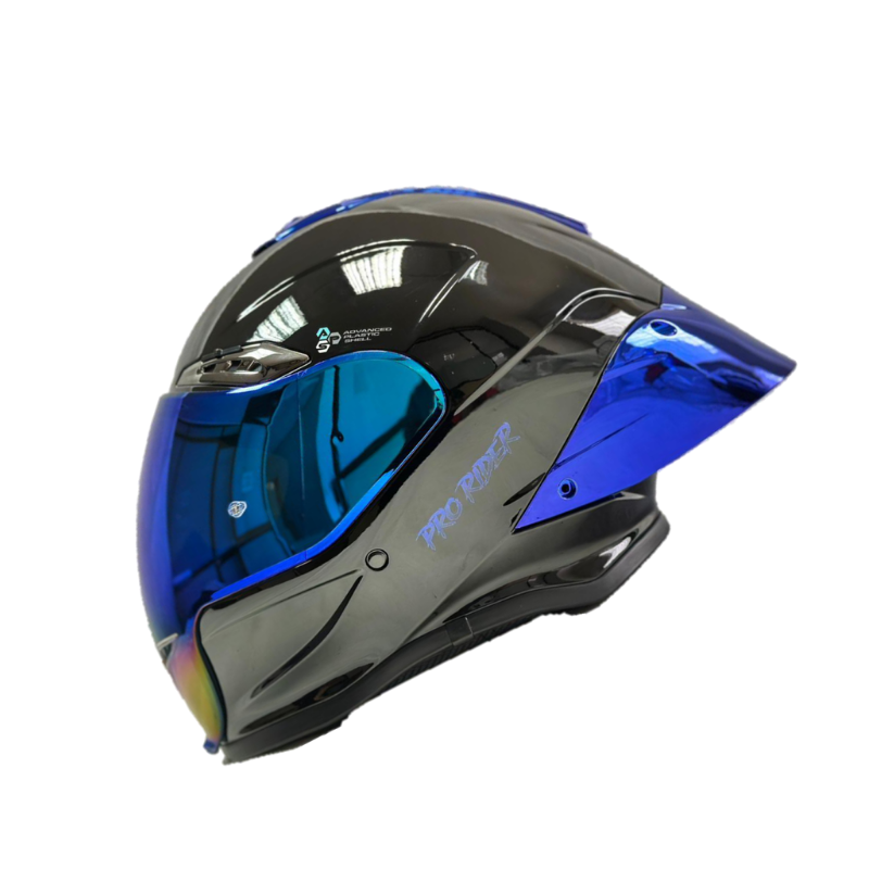 Casco Integral Pro Rider 711 Negro Azul Oscuro - Principal