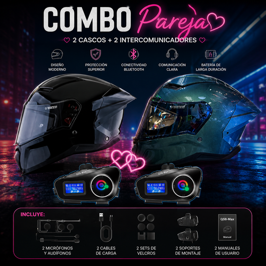 Combo Parejas X-Sports Helios