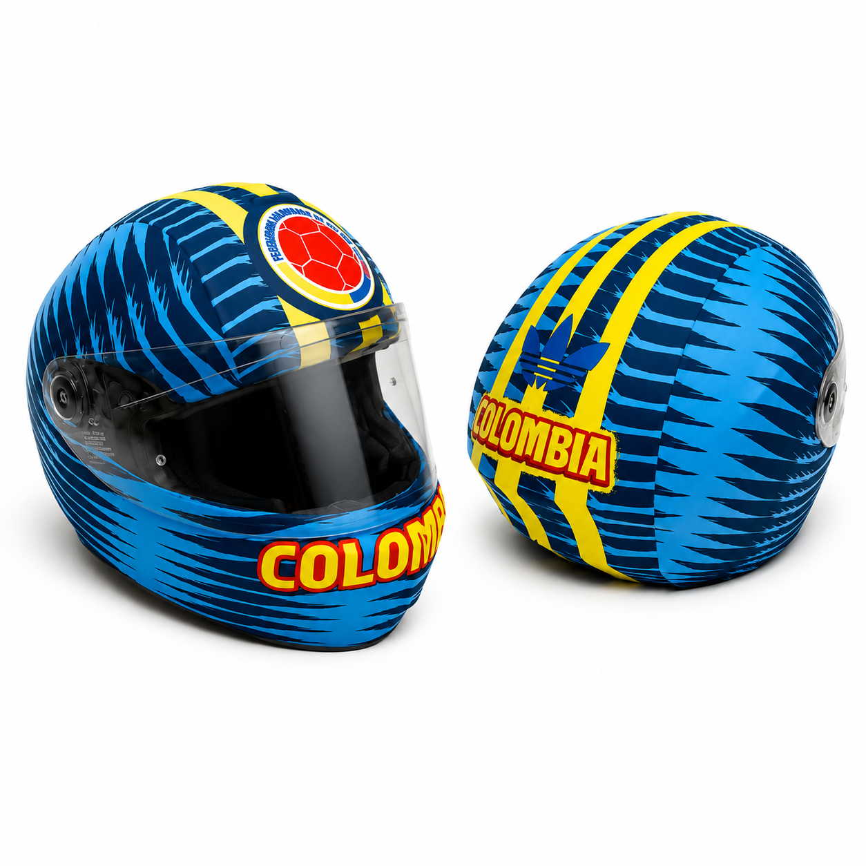 Forro Selección Colombia (Local) para Cascos de Moto Integrales