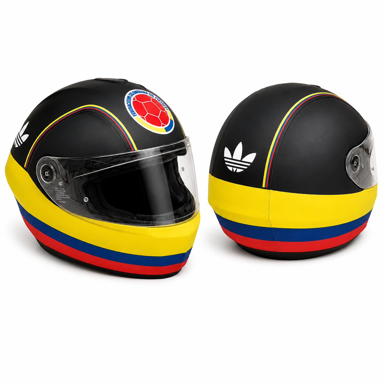 Forro Selección Colombia (Visitante) para Cascos de Moto Integrales