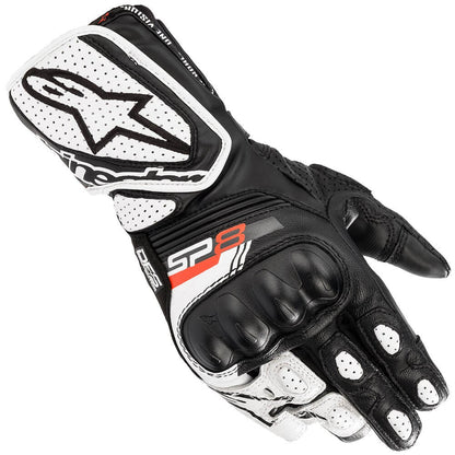 Alpinestars SP-8 Caña Larga Negro Blanco - Principal