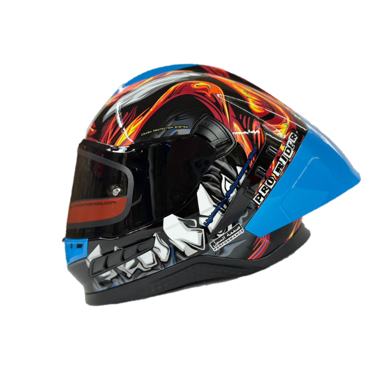 Casco Integral Pro Rider Frontier Dientes Azul Oscuro - Principal