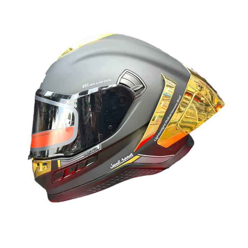 Casco Integral Pro Rider Frontier Dorado - Principal