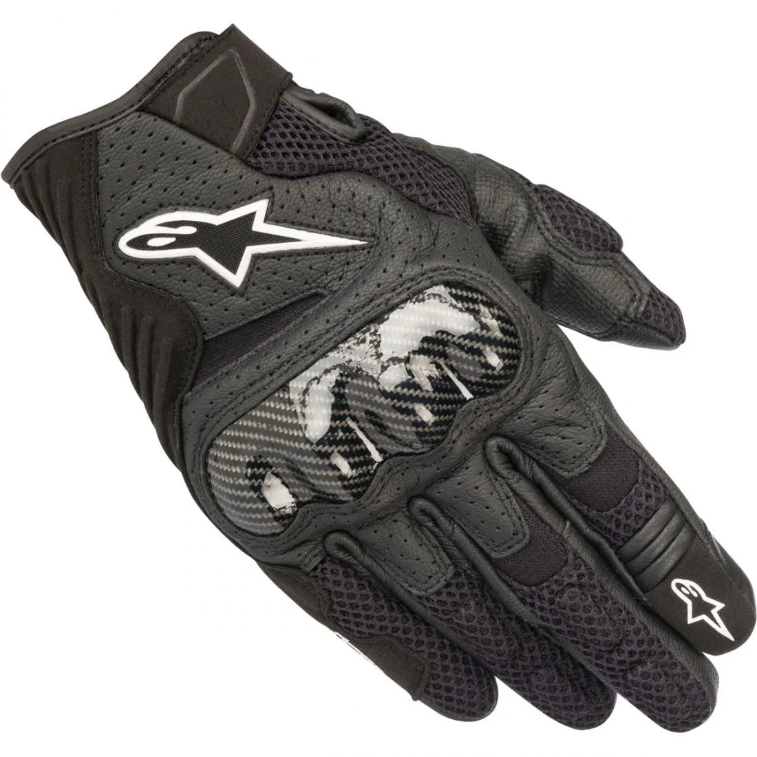 Guantes Alpinestars Rio Hondo Negro Blanco