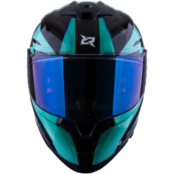 Casco Integral X-Sports X-162 Turquesa/Rosa Brillante - Vista 5