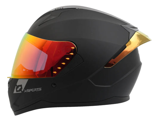 Casco Integral X-Sports M67 Reloaded Visor Rojo - Vista 4