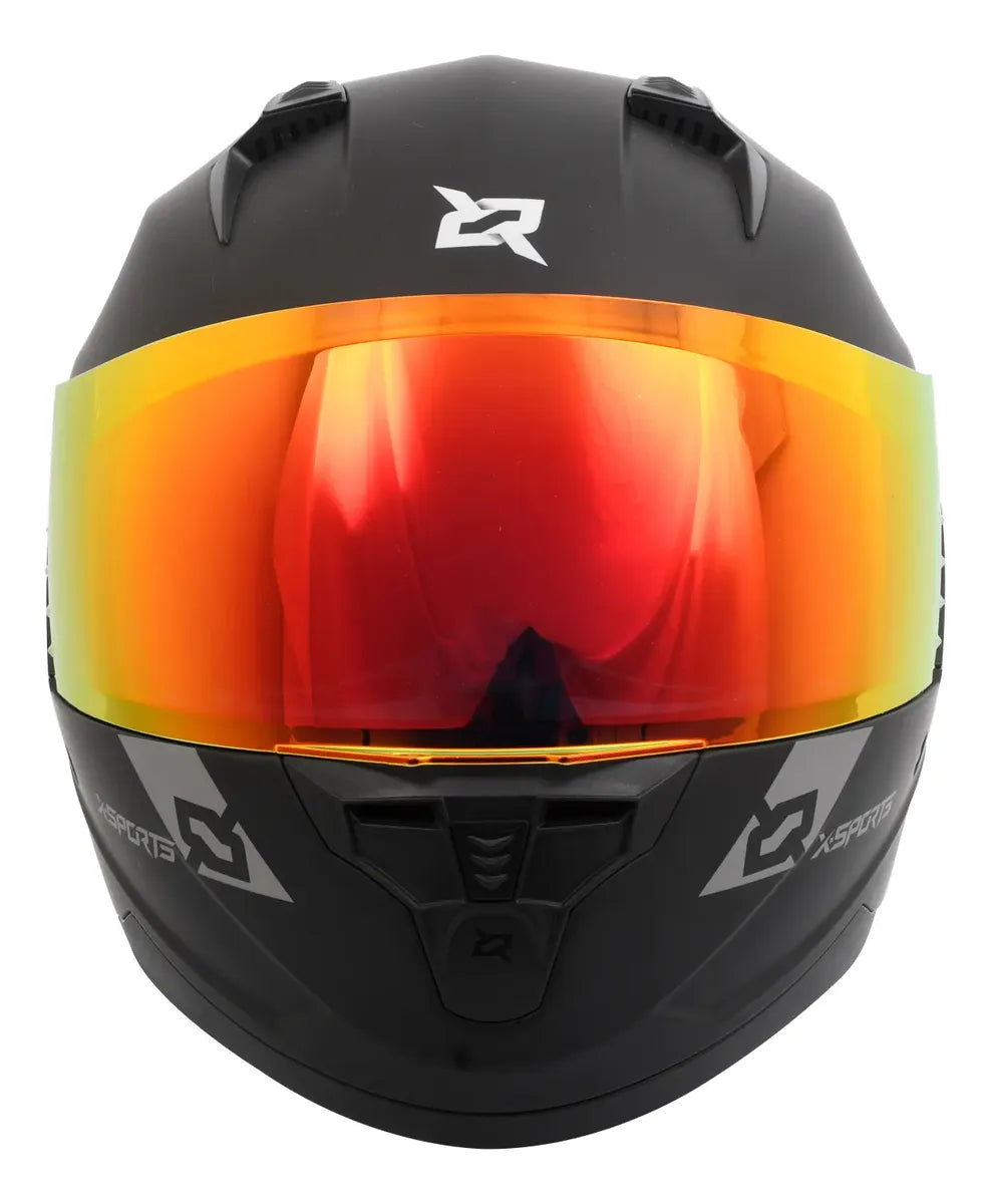 Casco Integral X-Sports M67 Reloaded Visor Rojo - Vista 2