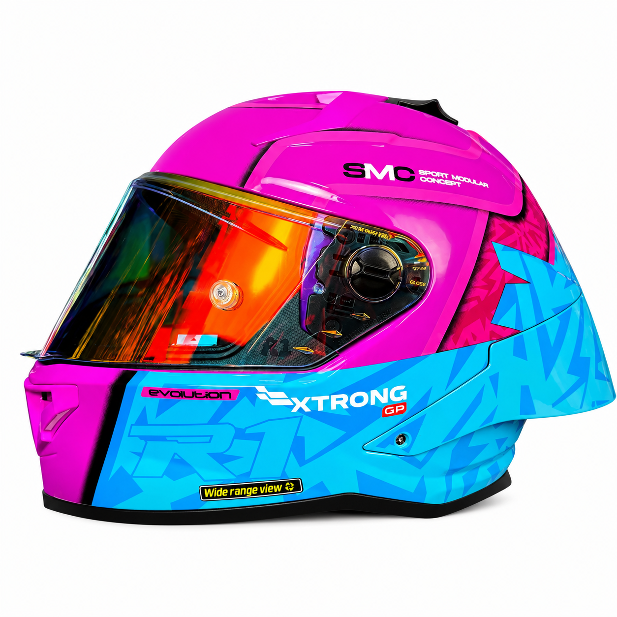 Xtrong XTR-352 R1 Lusail Rosa Turquesa - Vista 2